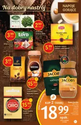 Gazetka promocyjna Delikatesy Centrum - Gazetka Delikatesy Centrum - Gazetka - ważna od 21.07 do 21.07.2021 - strona 17 - produkty: Gra, Róża, Kawa, Herbata czarna, Lipton, Dzika róża, Lavazza, Jacobs, Herbata, Mięta, Jabłka, LG