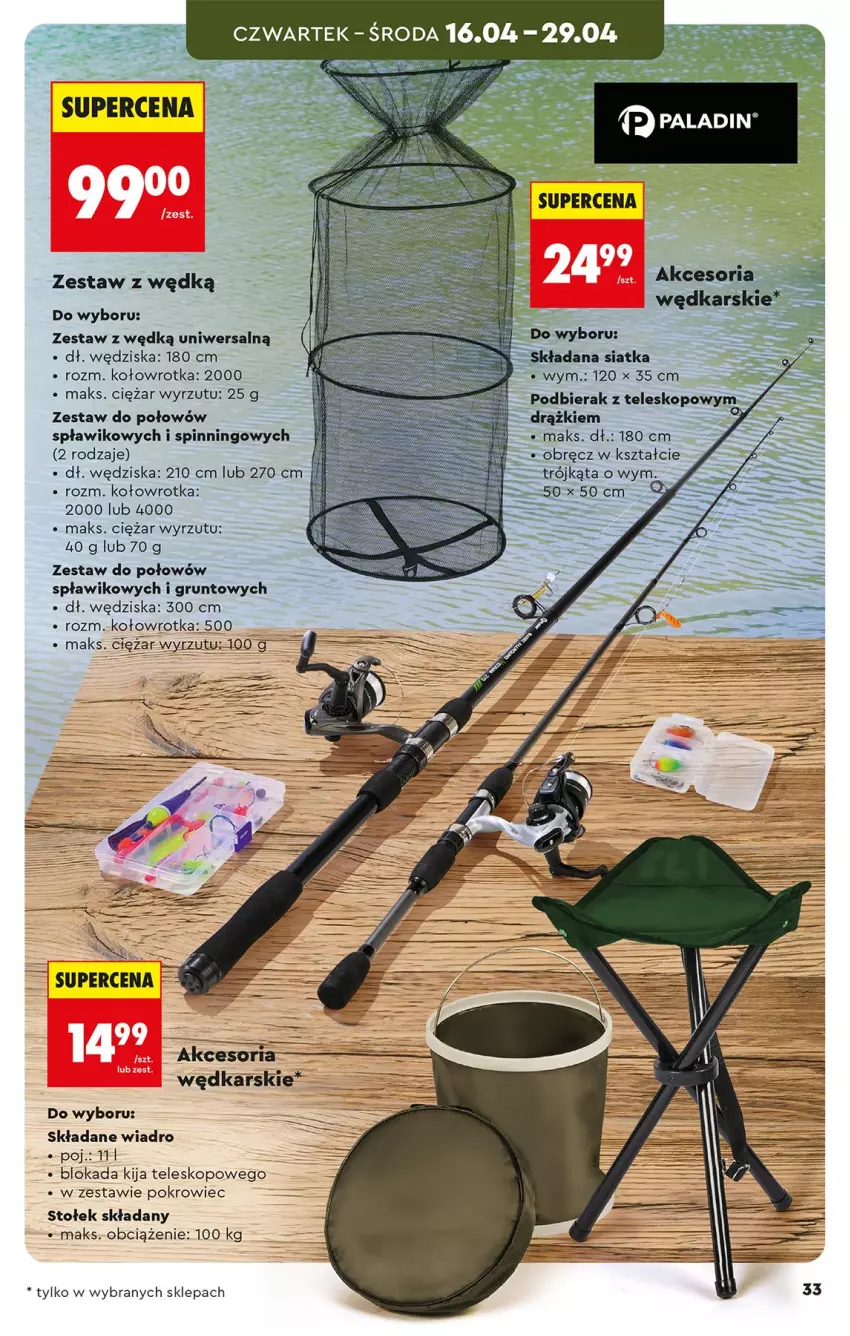 Gazetka promocyjna Biedronka - Okazje Tygodnia - ważna 11.04 do 25.04.2026 - strona 33 - produkty: Fa, Grunt, Pokrowiec, Por, Stołek, Teleskop, Wiadro, Wiko