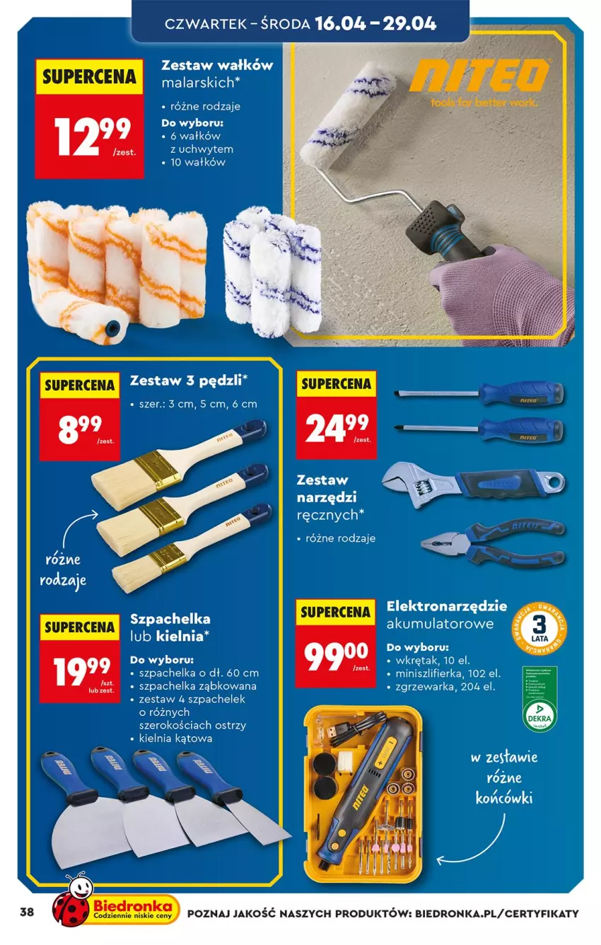 Gazetka promocyjna Biedronka - Okazje Tygodnia - ważna 11.04 do 25.04.2026 - strona 38
