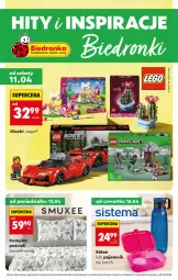 Gazetka promocyjna Biedronka - Okazje Tygodnia - Gazetka - ważna od 25.04 do 25.04.2026 - strona 1 - produkty: Pojemnik na lunch, Pościel, Kret, Pojemnik, LEGO, Komplet pościeli