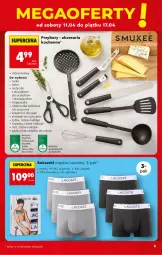 Gazetka promocyjna Biedronka - Okazje Tygodnia - Gazetka - ważna od 25.04 do 25.04.2026 - strona 5 - produkty: Top, Noż, Nożyczki, Trzepaczka, Tarka, Otwieracz, Sitko, Obieraczka