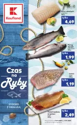 Gazetka promocyjna Kaufland - RYBY - Gazetka - ważna od 17.11 do 17.11.2021 - strona 1 - produkty: Polędwica, Tusz, Pstrąg, Dorsz