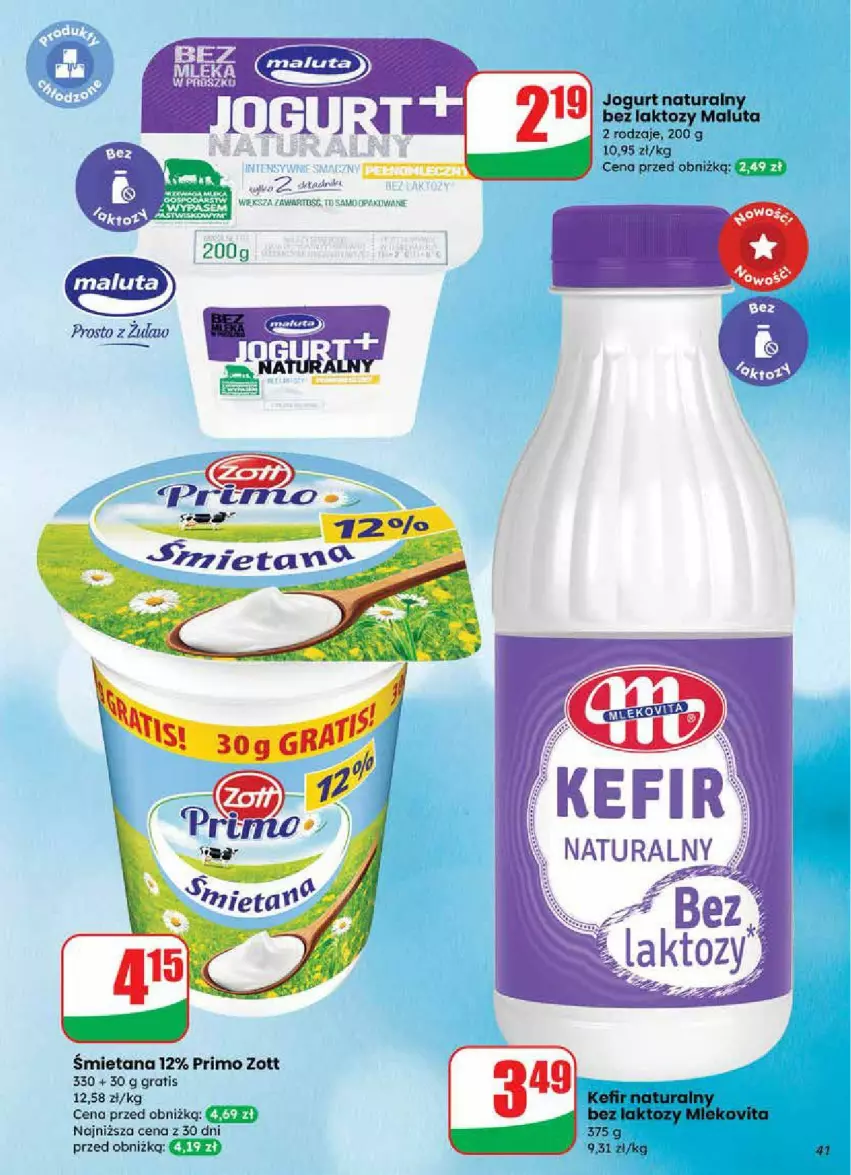 Gazetka promocyjna Dino - ważna 24.09 do 30.09.2025 - strona 36 - produkty: Fa, Gra, Jogurt, Zott
