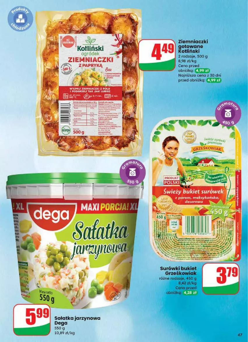 Gazetka promocyjna Dino - ważna 24.09 do 30.09.2025 - strona 42 - produkty: Bukiet, Dega, Fa, Rama, Sałat, Sałatka, Ser