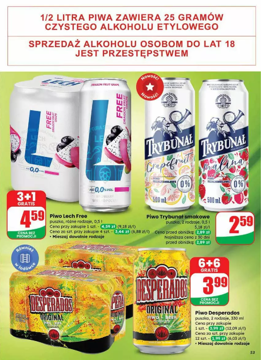 Gazetka promocyjna Dino - ważna 24.09 do 30.09.2025 - strona 49 - produkty: Desperados, Gra, Piwa, Piwo