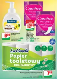 Gazetka promocyjna Dino - Gazetka - ważna od 30.09 do 30.09.2025 - strona 69 - produkty: Top, Rum, Papier, Papier toaletowy, Carefree, Mydło, Wkładki