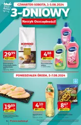 Gazetka promocyjna Auchan - Supermarket - Gazetka - ważna od 07.08 do 07.08.2024 - strona 6 - produkty: Kurczak, BIC, Kawa ziarnista, Krążki cebulowe, Kawa, Polędwiczki z kurczaka, Sidolux, Napój
