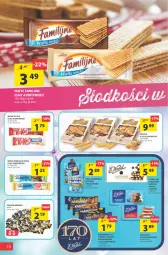 Gazetka promocyjna Arhelan - Gazetka - Gazetka - ważna od 24.07 do 24.07.2022 - strona 16 - produkty: Kit Kat, Ciastka, Princessa, Cukier, Wawel, Wafle, Mleczko, Czekolada, Ptasie mleczko, Baton, Cukierki, Fa