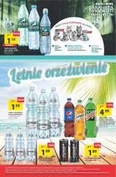 Gazetka promocyjna Arhelan - Gazetka - Gazetka - ważna od 24.07 do 24.07.2022 - strona 24 - produkty: Por, 7up, Napój energetyczny, Mirinda, Pepsi, Sport, Woda, Mango, Napój, Cisowianka