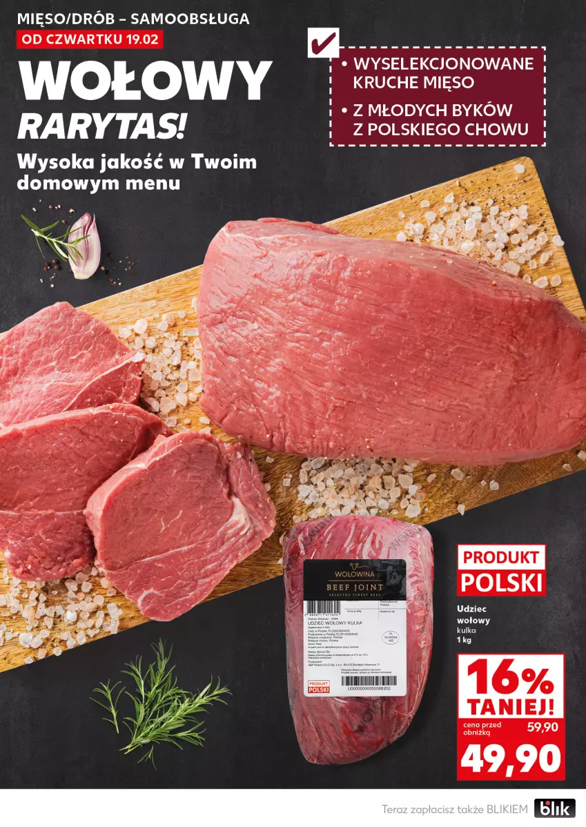 Gazetka promocyjna Kaufland - Mocny Start - ważna 23.02 do 25.02.2026 - strona 16 - produkty: Drób, Mięso, Sok, Udziec wołowy