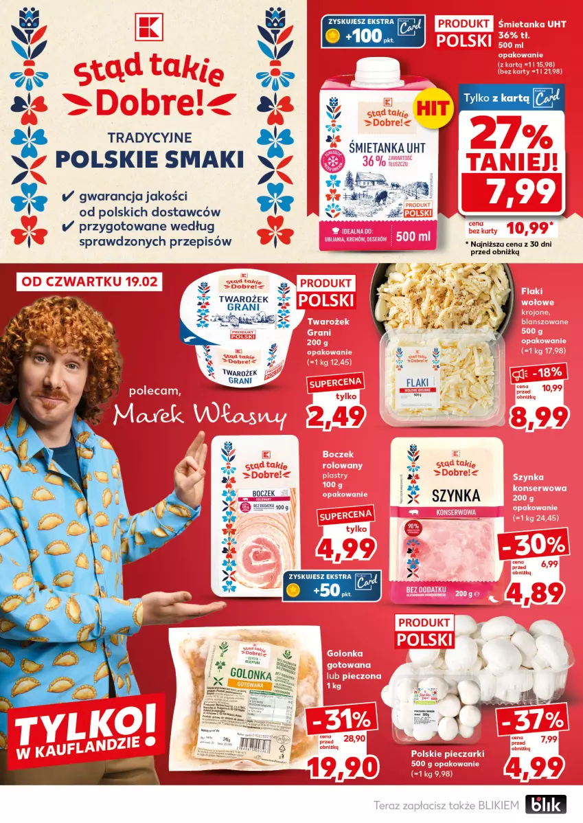 Gazetka promocyjna Kaufland - Mocny Start - ważna 23.02 do 25.02.2026 - strona 4 - produkty: Boczek, Gra, Szynka, Tera
