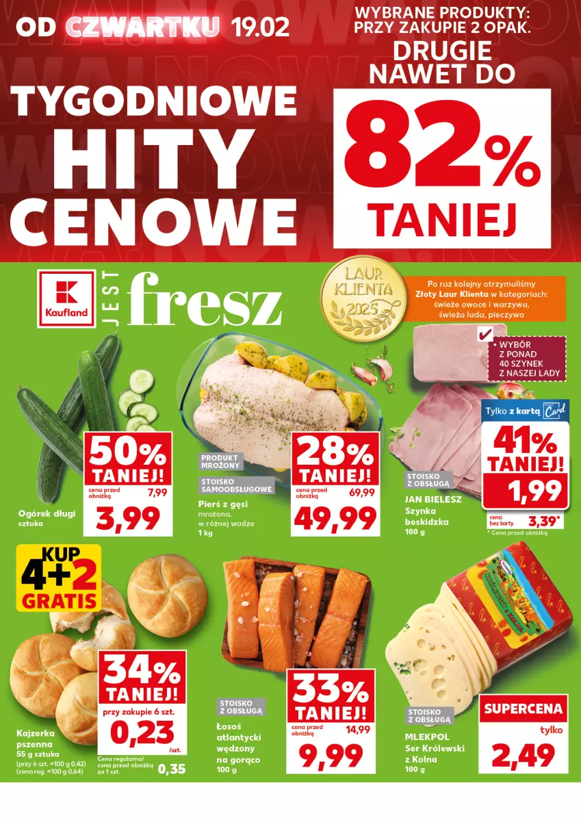 Gazetka promocyjna Kaufland - Mocny Start - ważna 23.02 do 25.02.2026 - strona 6 - produkty: Kajzerka, Laur, Ogórek, Olej, Owoce, Piec, Pieczywo, Warzywa
