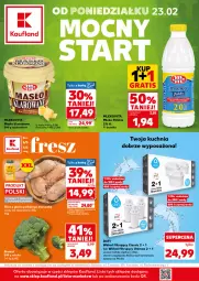 Gazetka promocyjna Kaufland - Mocny Start - Gazetka - ważna od 25.02 do 25.02.2026 - strona 1 - produkty: Kurczak, Masło klarowane, Gra, Kuchnia, Mlekovita, Wkład filtrujący, Masło, Mleko