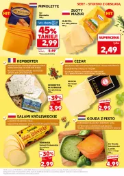 Gazetka promocyjna Kaufland - Mocny Start - Gazetka - ważna od 25.02 do 25.02.2026 - strona 13 - produkty: Ser, Salami, Złoty Mazur, Pesto, Mimolette, Ser pleśniowy, Gouda