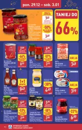 Gazetka promocyjna Aldi - Pełna oferta - Gazetka - ważna od 03.01 do 03.01.2026 - strona 10 - produkty: Majonez, Ketchup, All Seasons, Sos, Gra, Sos do pizzy, Borówka, Korniszony, Oliwki, Borówka brusznica, Stek, Graal, Olej, Pomidory, Heinz