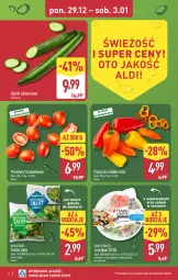 Gazetka promocyjna Aldi - Pełna oferta - Gazetka - ważna od 03.01 do 03.01.2026 - strona 2 - produkty: Kurczak, Sos, Sałat, Pomidory
