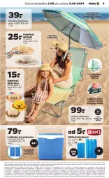 Gazetka promocyjna Netto - Od Poniedziałku Przemysłowa - Gazetka - ważna od 08.06 do 08.06.2024 - strona 3 - produkty: Kujawski, Top, Sok, Parasol, Lodówka, Podlaski, Stock, Dzieci, Fa