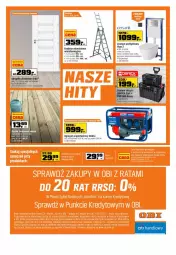 Gazetka promocyjna Obi - Gazetka OBI - Gazetka - ważna od 26.07 do 26.07.2022 - strona 20 - produkty: Drabina, Skrzydło drzwiowe, Drzwi, Cersanit