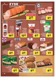 Gazetka promocyjna Carrefour - Gazetka Market Zyskoteka - Gazetka - ważna od 15.10 do 15.10.2022 - strona 6 - produkty: Polędwica, Krakus, Ser, Salami, Pasztet z indyka, Drobimex, Kiełbasa krakowska, Parówki, Pasztet, Szynka, Tarczyński, Wędlina, Kabanos, Chleb, Szynka delikatesowa, Kiełbasa