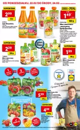 Gazetka promocyjna Lidl - GAZETKA - Gazetka - ważna od 24.02 do 24.02.2021 - strona 43 - produkty: Sok, Pur, Mus, Inka, Kolagen, Zupa, Jogurt, Tymbark, Kubuś, Mango, Magnez, Jarmuż