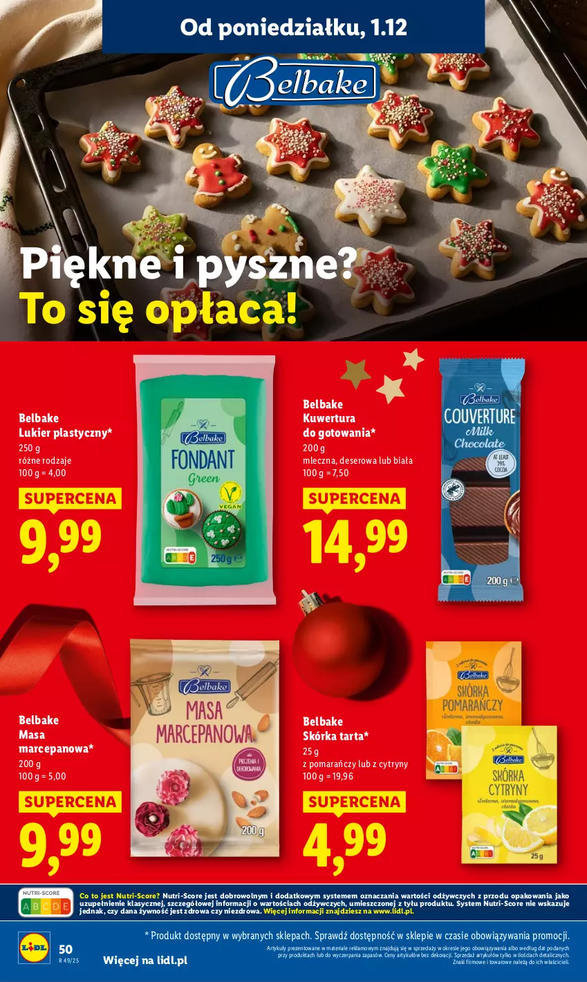 Gazetka promocyjna Lidl - GAZETKA - ważna 01.12 do 03.12.2025 - strona 52 - produkty: Cytryny, Deser, Ser, Tarta