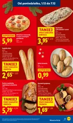 Gazetka promocyjna Lidl - GAZETKA - Gazetka - ważna od 03.12 do 03.12.2025 - strona 23 - produkty: Piec, Sos, Ser, Rust, Bagietka, Pizza, Zapiekanka, Pieczarka, Bułka, Fa