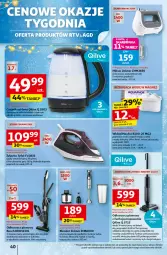 Gazetka promocyjna Auchan - Święta jak babcię kocham Hipermarket - Gazetka - ważna od 26.11 do 26.11.2025 - strona 40 - produkty: Odkurzacz, Top, Ser, Rum, Mop, Blender, Czajnik, Trzepaczka, Pojemnik, Mikser, Aquaphor, Tefal, Grzałka, Zelmer, Kubek, Bosch, Magnez, Akumulator, Fa