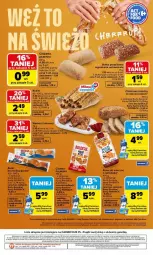 Gazetka promocyjna Carrefour - Gazetka Weź to na świeżo - Gazetka - ważna od 21.03 do 21.03.2026 - strona 5 - produkty: Ciastka, Koc, Bułeczki, Taca, Burger, Bułeczki mleczne, Chleb, Kasza, Ciabatta, Bułka