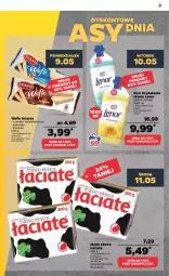 Gazetka promocyjna Netto - Gazetka spożywcza - Gazetka - ważna od 14.05 do 14.05.2022 - strona 3 - produkty: Wafle, Płyn do płukania, Kakao, Masło, Lenor