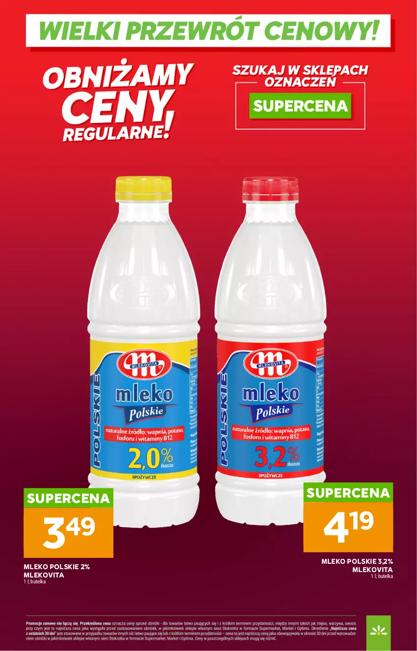 Gazetka promocyjna Stokrotka - Wielki przewrót cenowy! - ważna 02.05 do 31.05.2026 - strona 11 - produkty: Mleko, Mlekovita