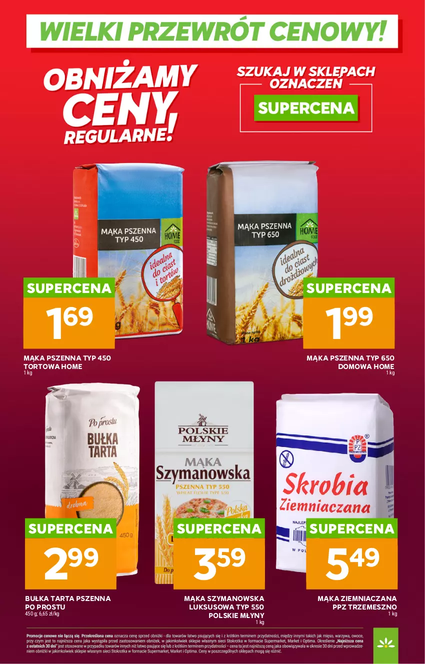 Gazetka promocyjna Stokrotka - Wielki przewrót cenowy! - ważna 02.05 do 31.05.2026 - strona 20 - produkty: Bułka, Bułka tarta, Mąka, Mąka pszenna, Polskie Młyny, Tarta