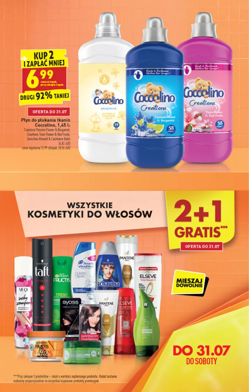 Gazetka promocyjna Biedronka - W tym tygodniu - ważna 29.07 do 04.08.2021 - strona 7 - produkty: Coccolino, Gala, Płyn do płukania