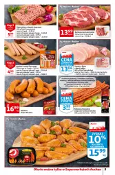 Gazetka promocyjna Auchan - przeNISKIE CENY przeRADOŚĆ dla dzieci Supermarkety - Gazetka - ważna od 01.06 do 01.06.2022 - strona 5 - produkty: Mięso mielone, Mięso mielone z łopatki wieprzowej, Sok, Sokołów, Parówki, Parówki z szynki, Tarczyński, Kotlet, Kabanos, Grill, Kiełbasa, Mięso, Kiełbasa śląska