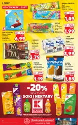 Gazetka promocyjna Kaufland - OFERTA TYGODNIA - Gazetka - ważna od 04.08 do 04.08.2021 - strona 18 - produkty: Piec, Sok, Gra, Rama, Kaktus, Big Milk, Tera, Lody, Algida, Waga, Nestlé, Nektar, LG