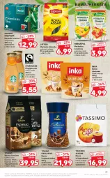 Gazetka promocyjna Kaufland - OFERTA TYGODNIA - Gazetka - ważna od 04.08 do 04.08.2021 - strona 31 - produkty: Tchibo, Kawa rozpuszczalna, Gra, Inka, Kawa zbożowa, Kawa ziarnista, Rama, Kawa, Dilmah, Herbata czarna, Lipton, Jacobs, Tassimo, Herbata, Herbapol