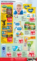 Gazetka promocyjna Kaufland - OFERTA TYGODNIA - Gazetka - ważna od 04.08 do 04.08.2021 - strona 36 - produkty: Piec, Ser, Ryż, Gerber, Mleko modyfikowane, Pieluchy, BoboVita, Bebiko, Chusteczki, Puder, Danie dla dzieci, Dzieci, Deser, Nivea Baby, Nestlé, Nivea, Mleko