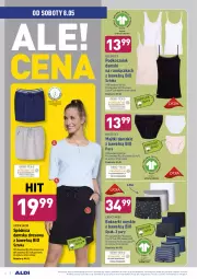 Gazetka promocyjna Aldi - Gazetka - ważna od 08.05 do 08.05.2021 - strona 6 - produkty: Podkoszulek, Spódnica, Ser, Majtki, Kosz, Dres, Wełna, Bokserki, Queentex, Fa