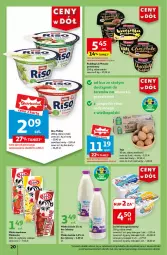 Gazetka promocyjna Auchan - Gazetka CENY W DÓŁ Hipermarket Auchan - Gazetka - ważna od 26.06 do 26.06.2024 - strona 22 - produkty: Ser, Jaja, Mleko smakowe, Mlekovita, Serek homogenizowany, Serek, Pudding, Mleko, LG