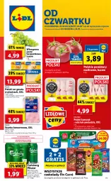 Gazetka promocyjna Lidl - GAZETKA - Gazetka - ważna od 26.09 do 26.09.2021 - strona 1 - produkty: Piwa, Kurczak, Ser, Por, Gra, Szynka konserwowa, Szynka, Carlsberg, PIKOK, Pilos, Gouda, Wino, Pomidory