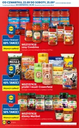 Gazetka promocyjna Lidl - GAZETKA - Gazetka - ważna od 26.09 do 26.09.2021 - strona 12 - produkty: Sos, Mus, Dżem