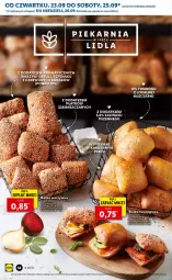 Gazetka promocyjna Lidl - GAZETKA - Gazetka - ważna od 26.09 do 26.09.2021 - strona 14 - produkty: Piec, Bułka, Szpinak