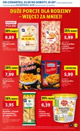 Gazetka promocyjna Lidl - GAZETKA - Gazetka - ważna od 26.09 do 26.09.2021 - strona 27 - produkty: Piec, Sałatka, Pierogi, Warzywa, Por, Dega, Sałat, Bagietka, Pizza, Pieczarka, Frytki, Fa