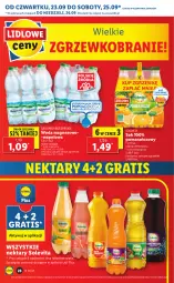 Gazetka promocyjna Lidl - GAZETKA - Gazetka - ważna od 26.09 do 26.09.2021 - strona 28 - produkty: Sok, Mus, Gra, Woda, Nektar, Magnez
