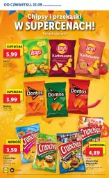 Gazetka promocyjna Lidl - GAZETKA - Gazetka - ważna od 26.09 do 26.09.2021 - strona 36 - produkty: Papryka, Chipsy, Lorenz, Lay’s, Fa