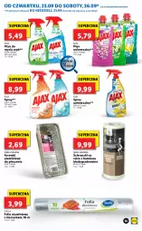 Gazetka promocyjna Lidl - GAZETKA - Gazetka - ważna od 26.09 do 26.09.2021 - strona 55 - produkty: Piec, Gra, Ajax, Foremki, Płyn do mycia, Folia aluminiowa