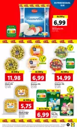 Gazetka promocyjna Lidl - GAZETKA - Gazetka - ważna od 17.05 do 17.05.2023 - strona 15 - produkty: Mozzarella, Makaron, Hummus, Mus, Oliwki, Tofu, Wazon