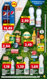 Gazetka promocyjna Lidl - GAZETKA - Gazetka - ważna od 17.05 do 17.05.2023 - strona 29 - produkty: Sok, Por, Mus, Morela, Wazon, Pepsi, Woda mineralna, Woda, Lanki, Magnez