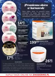 Gazetka promocyjna Ziko - Gazetka Ziko Dermo - Gazetka - ważna od 25.01 do 25.01.2023 - strona 12 - produkty: Krem nawilżający, Ser, Rum, Mus, Gin, Gra, Lierac, Absolut, Serum, Peeling, Maska, Sesderma