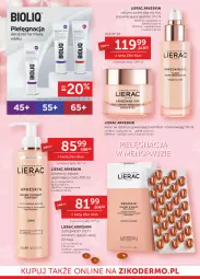 Gazetka promocyjna Ziko - Gazetka Ziko Dermo - Gazetka - ważna od 25.01 do 25.01.2023 - strona 20 - produkty: Emulsja, Lierac, Krem na dzień, Suplement diety