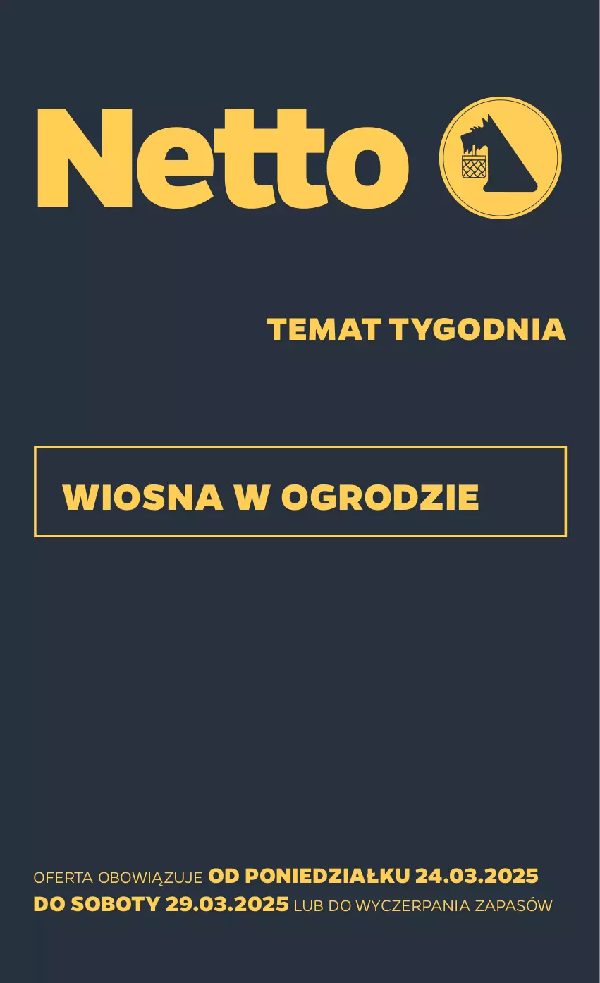 Gazetka promocyjna Netto - Od Poniedziałku Przemysłowa - ważna 24.03 do 29.03.2025 - strona 1